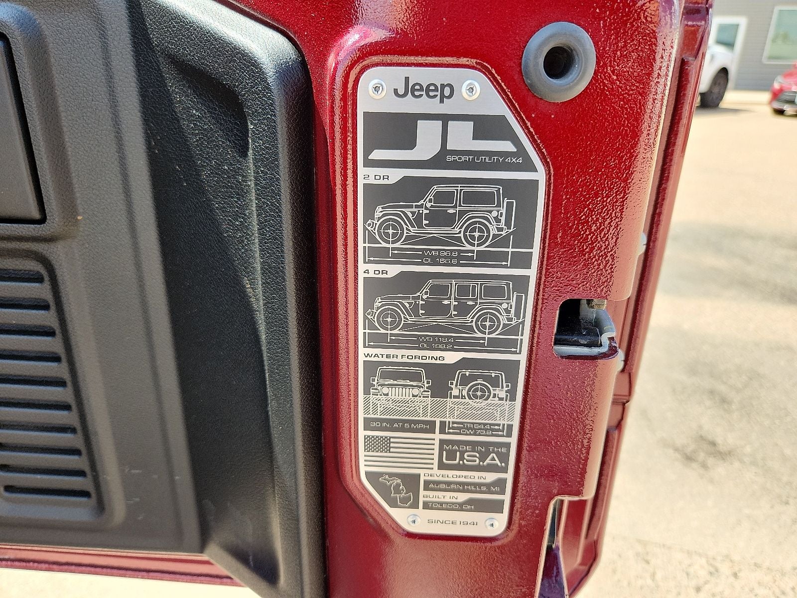 2021 Jeep Wrangler Sport